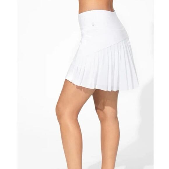 NWT EleVen by Venus Williams Break Point Skirt in White Size XS - Picture 3 of 10